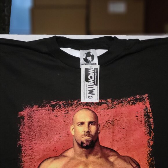 Bill Goldberg 1998 WCW NWO World Championship Wrestling t-shirt Large Vintage - Picture 7 of 15